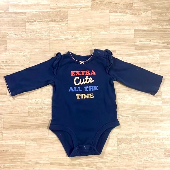 Carter's long sleeve bodysuits- pack of 2 - Picture 2 of 10